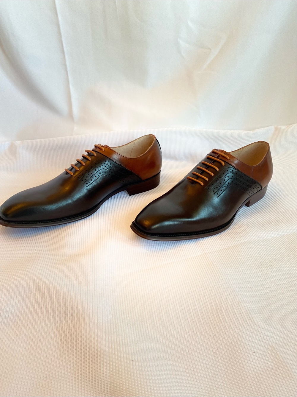 Stacy Adams Brown Multi Halloway Men's Oxfords